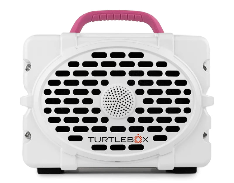 Turtlebox Gen 2 - White w/PinkHandle