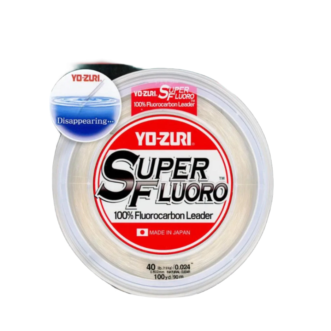 Yo-Zuri SuperFluoro Fluorocarbon Leader - Natural Clear