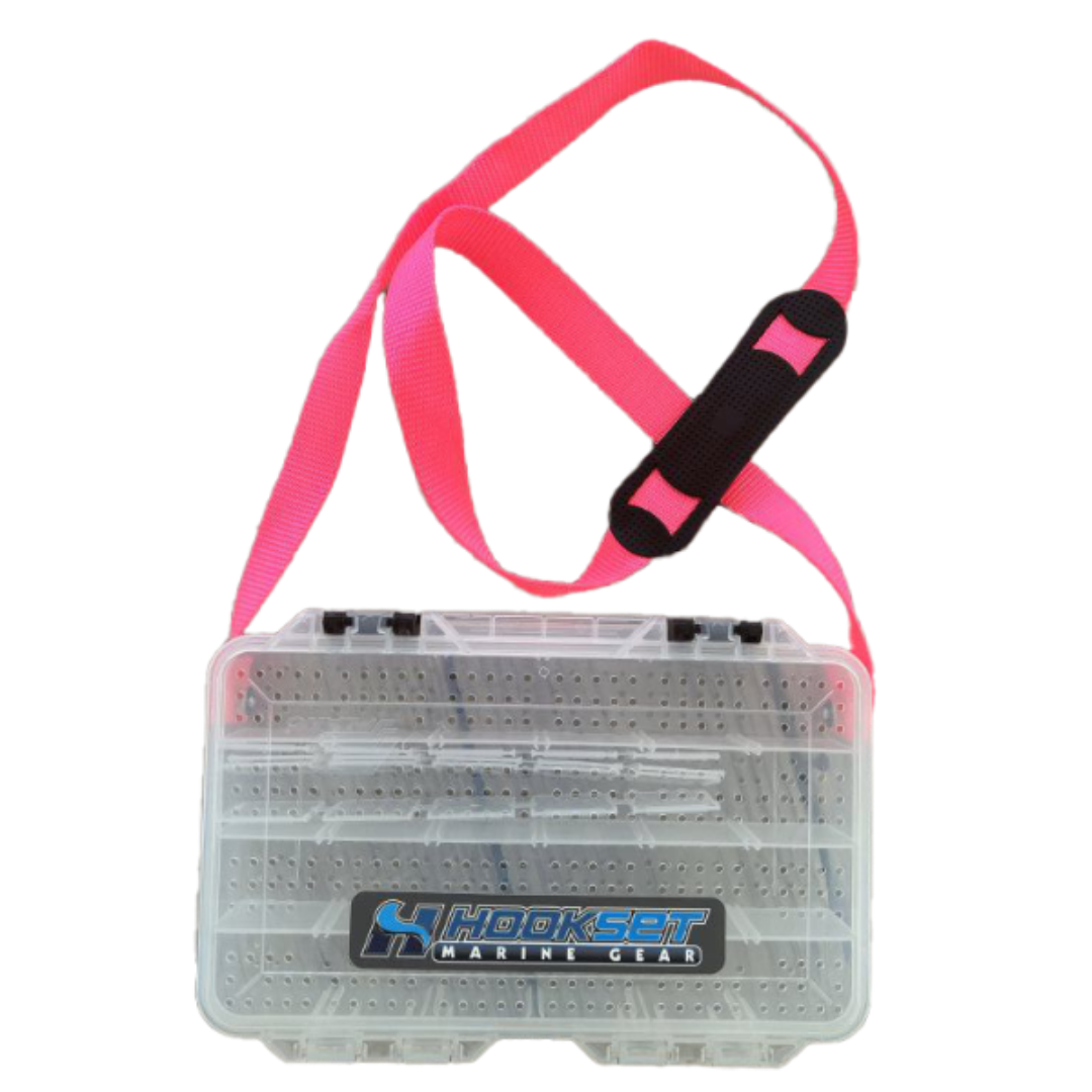 Hookset Shoulder Box Blue Shoulder Strap
