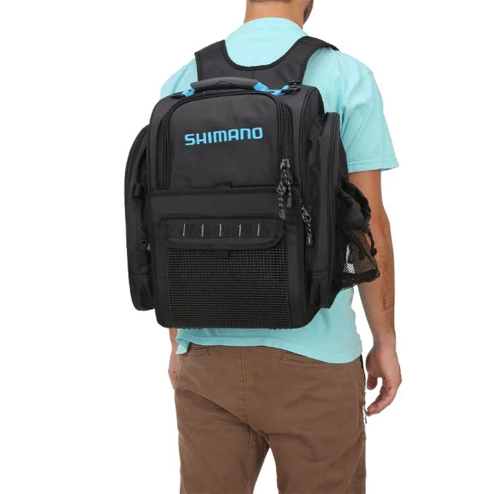 Shimano Blackmoon Front Load Tackle Backpack – Waterloo Rods