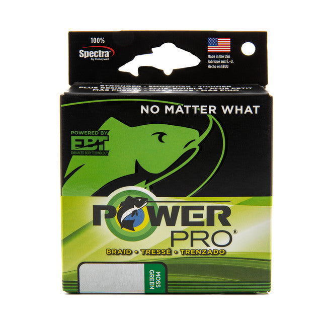 Power Pro Micro Filament Line 20Lb Moss Green 150 Yards - 6Lb Diameter