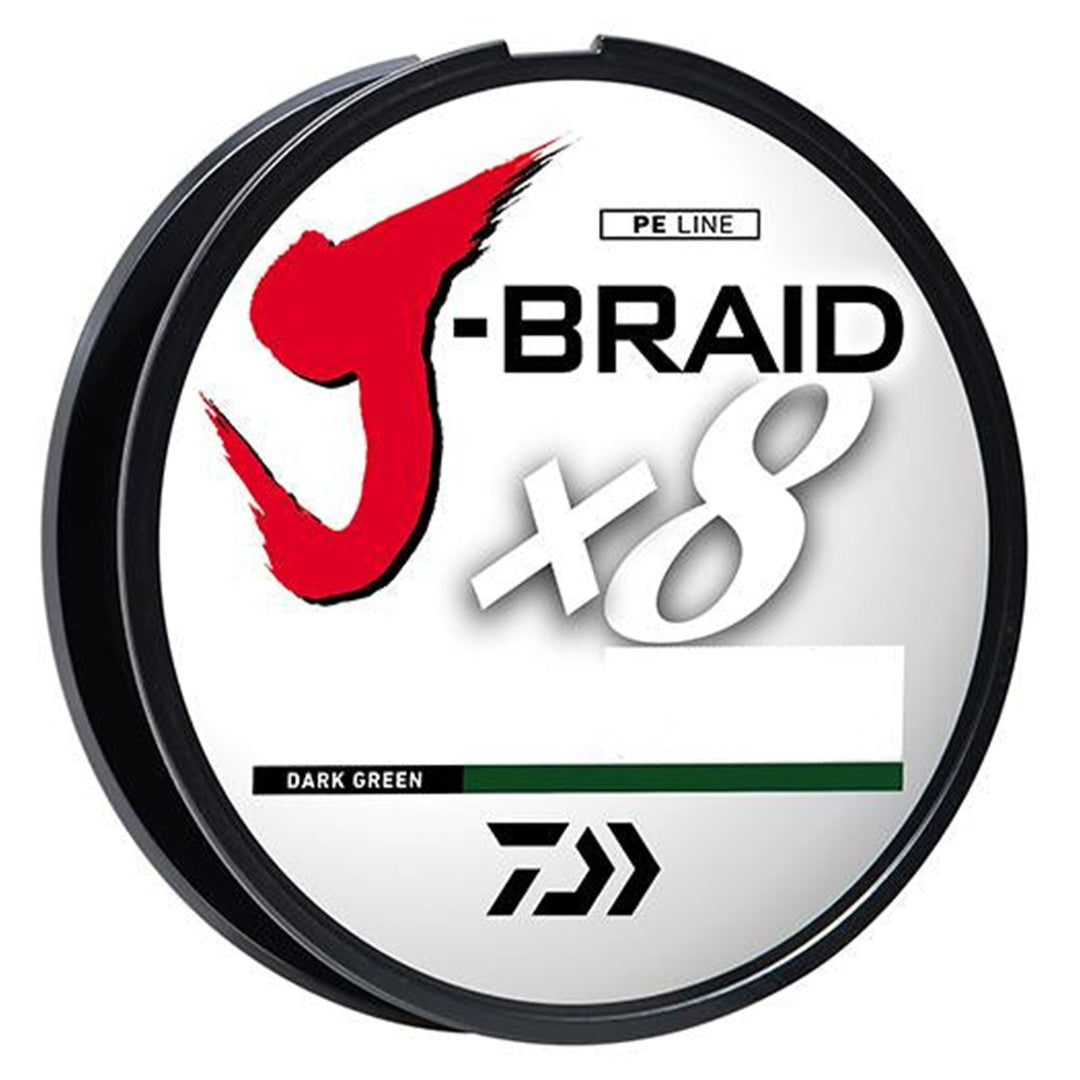 Daiwa J-Braid Line 30lb. 165yd. - Dark Green