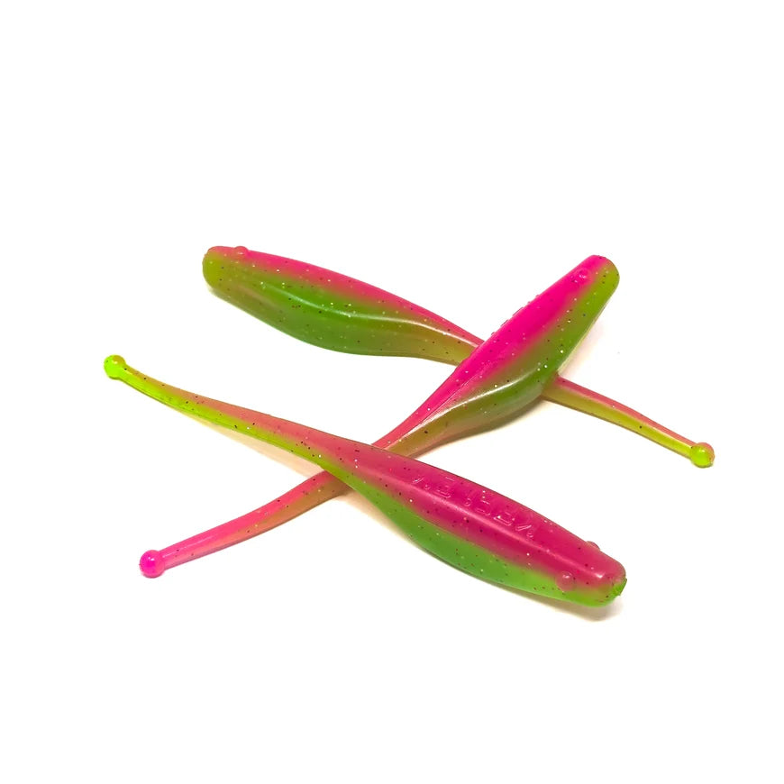 KWIGGLERS Ball Tail Shad 7 Pack (Multiple Colors)