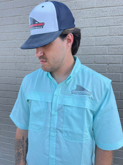 Waterloo Seafoam Short Sleeve Fishing Shirt