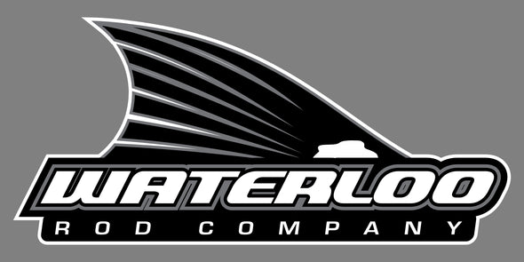 Large Waterloo Rod Tails Up Decal