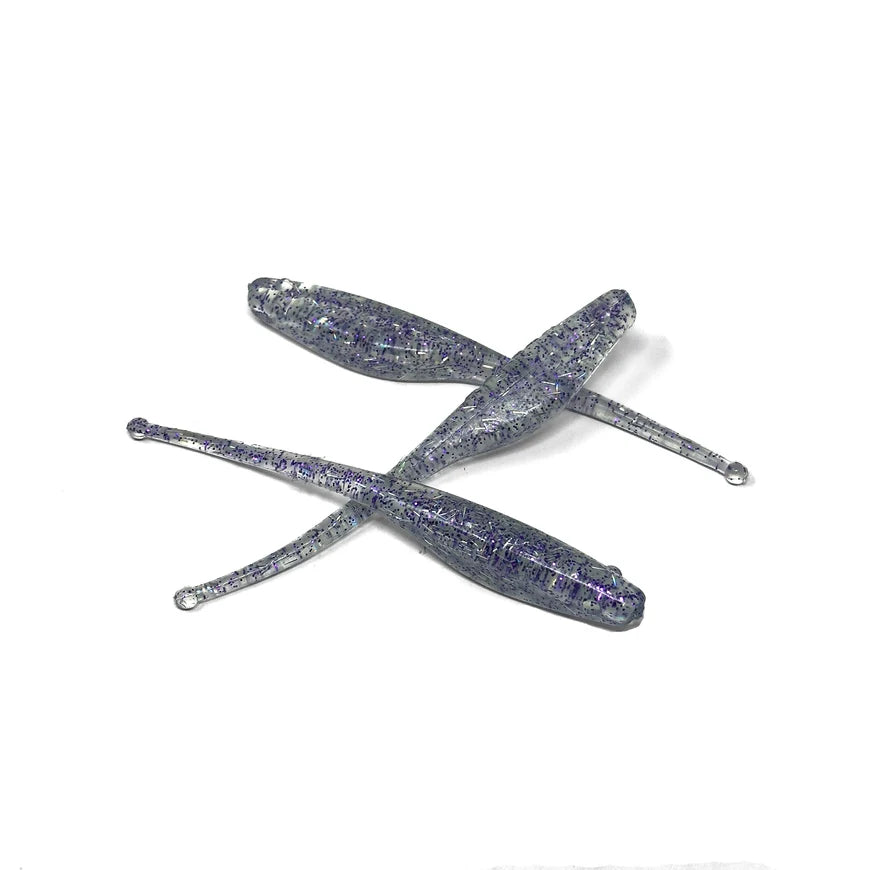 KWIGGLERS Ball Tail Shad 7 Pack (Multiple Colors)