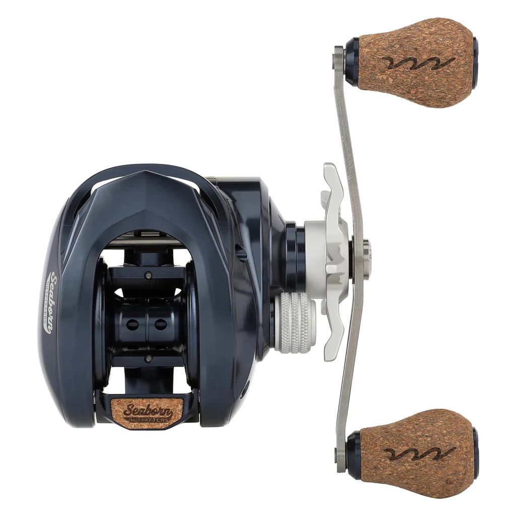 Bates Fishing Salty 150 Baitcasting Reel - Anodized - Nautical Blue