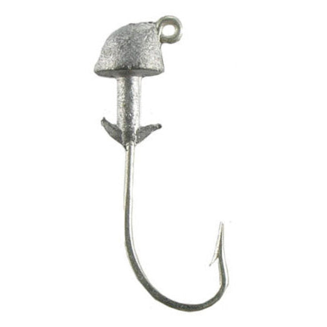 Hogie's Shad Head with 4/0 Gamakatsu Black Nickel Hooks