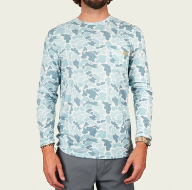 Marsh Pamilco Long Sleeve Crew - Waterloo Performance Logo