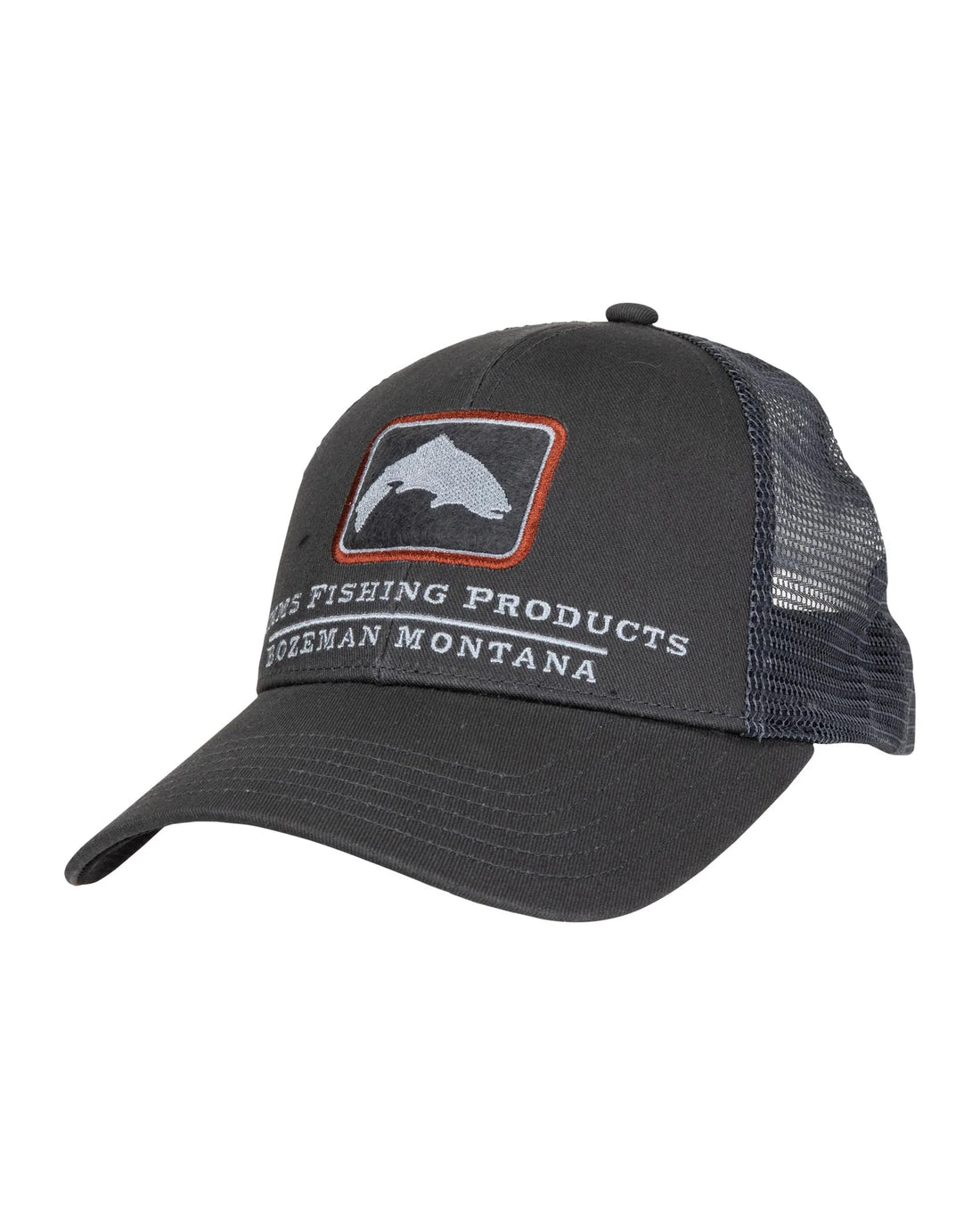 Simms Trout Icon Trucker Cap - Carbon – Waterloo Rods
