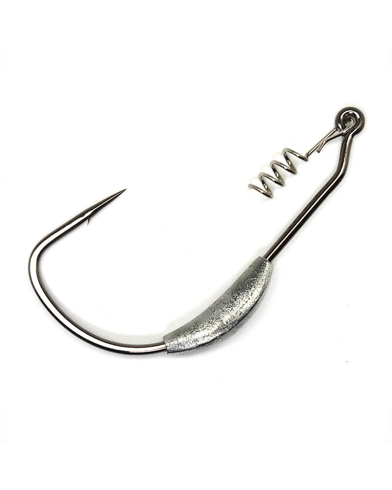 Gamakatsu Weighted SuperLine Spring Lock Hook