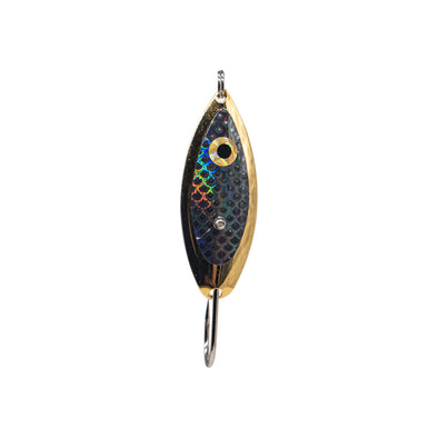 Aqua Dream Spoon Weedless Spoon 3/8oz Gold w/Black Scale "Midnight Special"
