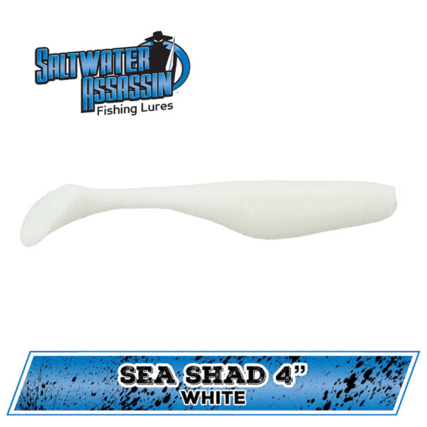 Bass Assassin Sea Shad - Multiple Colors and SIze