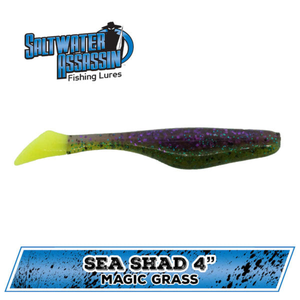 Bass Assassin Sea Shad - Multiple Colors and SIze