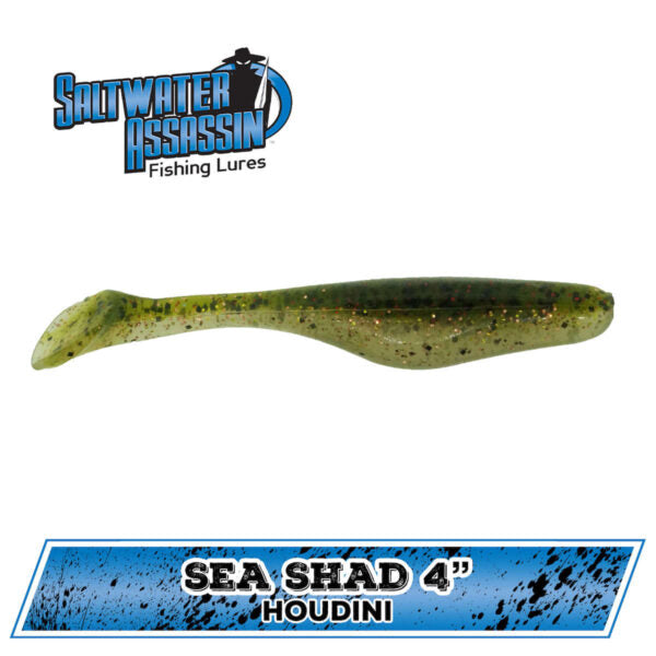 Bass Assassin Sea Shad - Multiple Colors and SIze