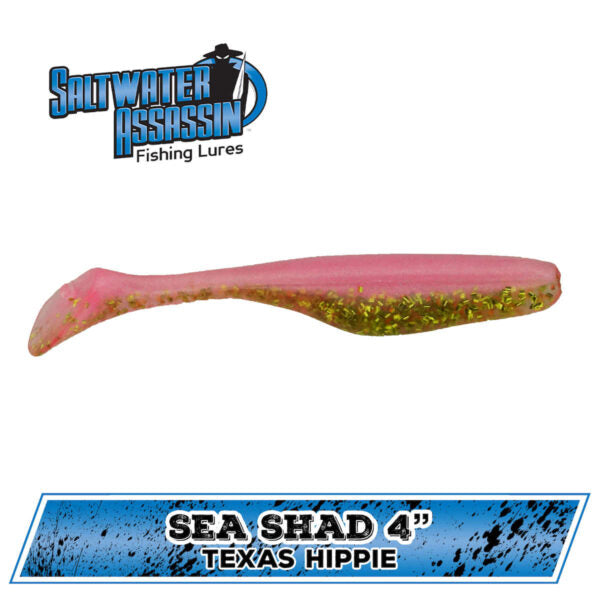 Bass Assassin Sea Shad - Multiple Colors and SIze