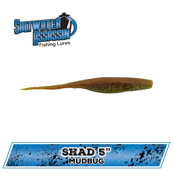 Bass Assassin Saltwater Shad- 5 8 CT