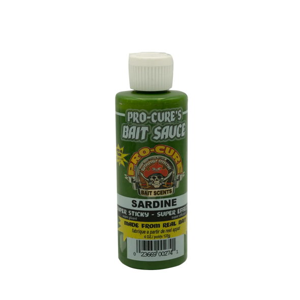 Pro-Cure Bait Sauce - Sardine 4oz.