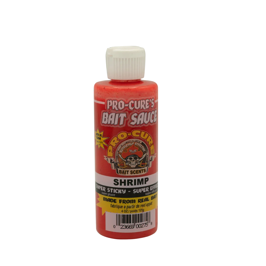 Pro-Cure Bait Sauce - Shrimp 4oz. – Waterloo Rods