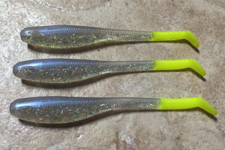 Down South Lures Burner Shad - 3-1/2 - White Ice - Yahoo Shopping