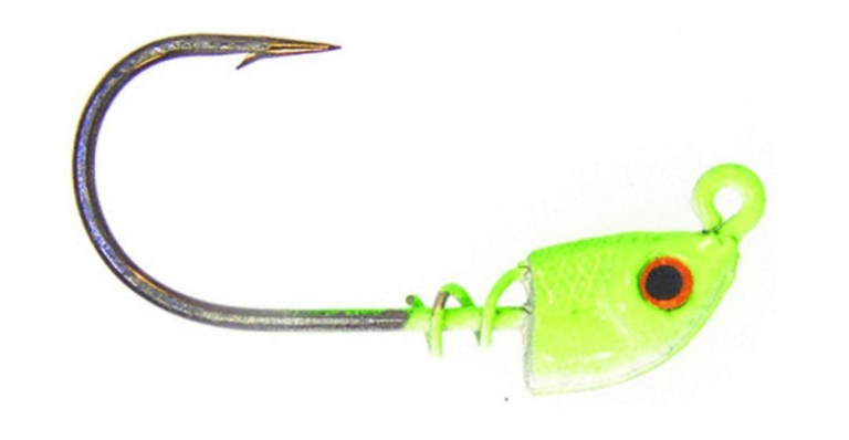 Bass Assassin Spring Lock Jigheads- 3 Count