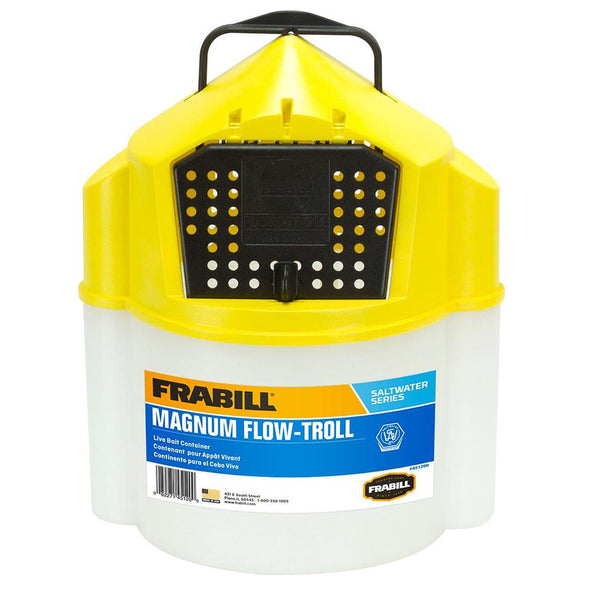 Frabill Flow-Troll Magnum 10 QT Shrimp Bucket