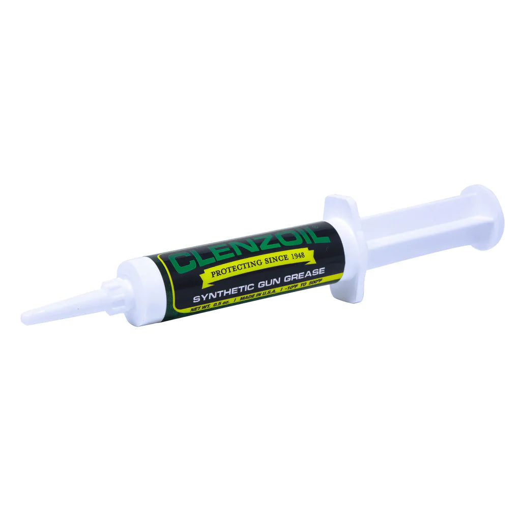 Clenzoil Field & Range Synthetic Gun Grease Syringe