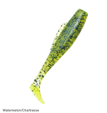 Z-Man MinnowZ 8 Watermelon Chartreuse Tail