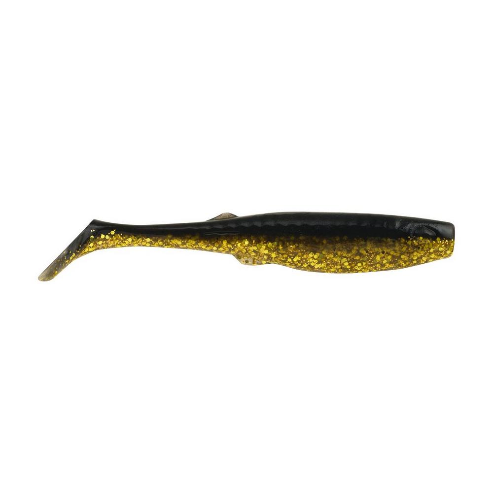Berkley Gulp! Saltwater Paddleshad - 4in - Black/Gold