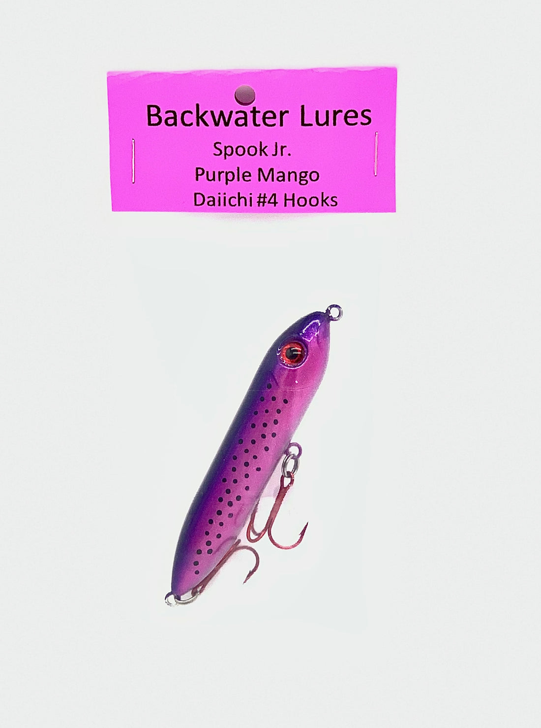 Backwater Lures - Custom Spook Jr. – Waterloo Rods
