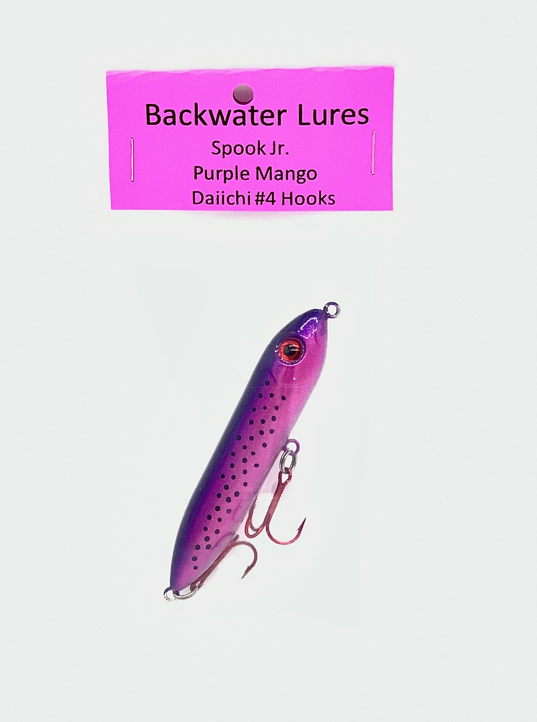 Backwater Lures Custom Spook Jr. Waterloo Rods