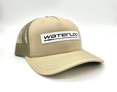 Waterloo Pale Khaki/Loden Cap - Performance Logo Patch
