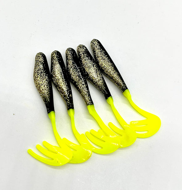 3JD Lure - 3.5" Shads - 6 Pack