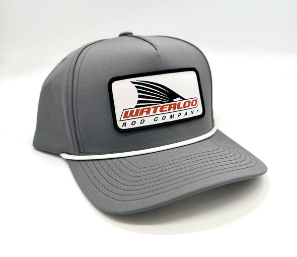 Waterloo Graphite and White Rope Cap - Tails Up Patch