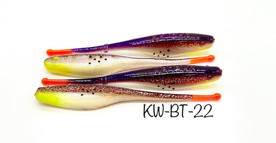 Custom KWigglers - Ball Tail Shad