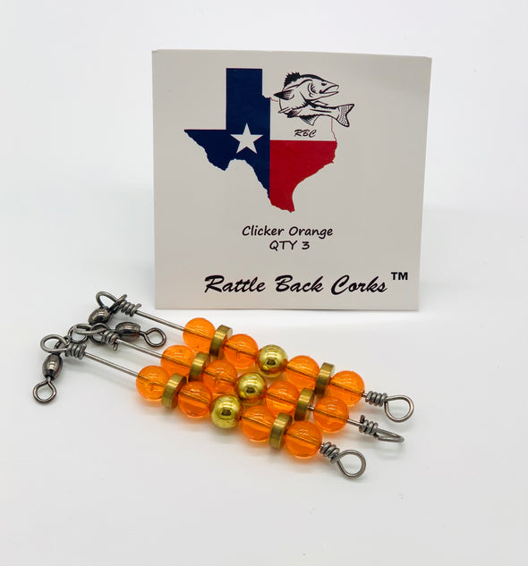 Rattle Back Croaker Clicker 3 Pack