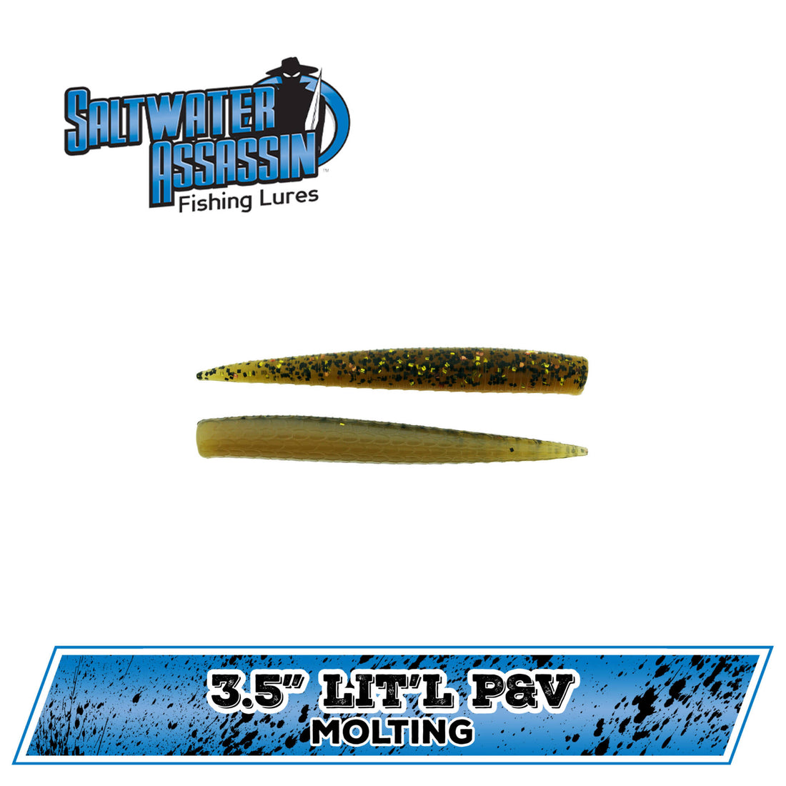 Bass Assassin Lit'l P&V - 10 Count