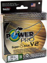 Power Pro Super Slick V2 30lb 150yds. Moss Green
