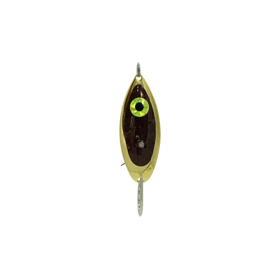 Aqua Dream Spoon Weedless Spoon 1/4oz Rootbeer Scale