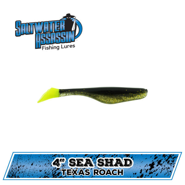 Bass Assassin Sea Shad - Multiple Colors and SIze