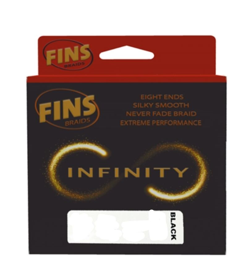 Fins Braid Infinity 30 lb 150 yds. – Waterloo Rods