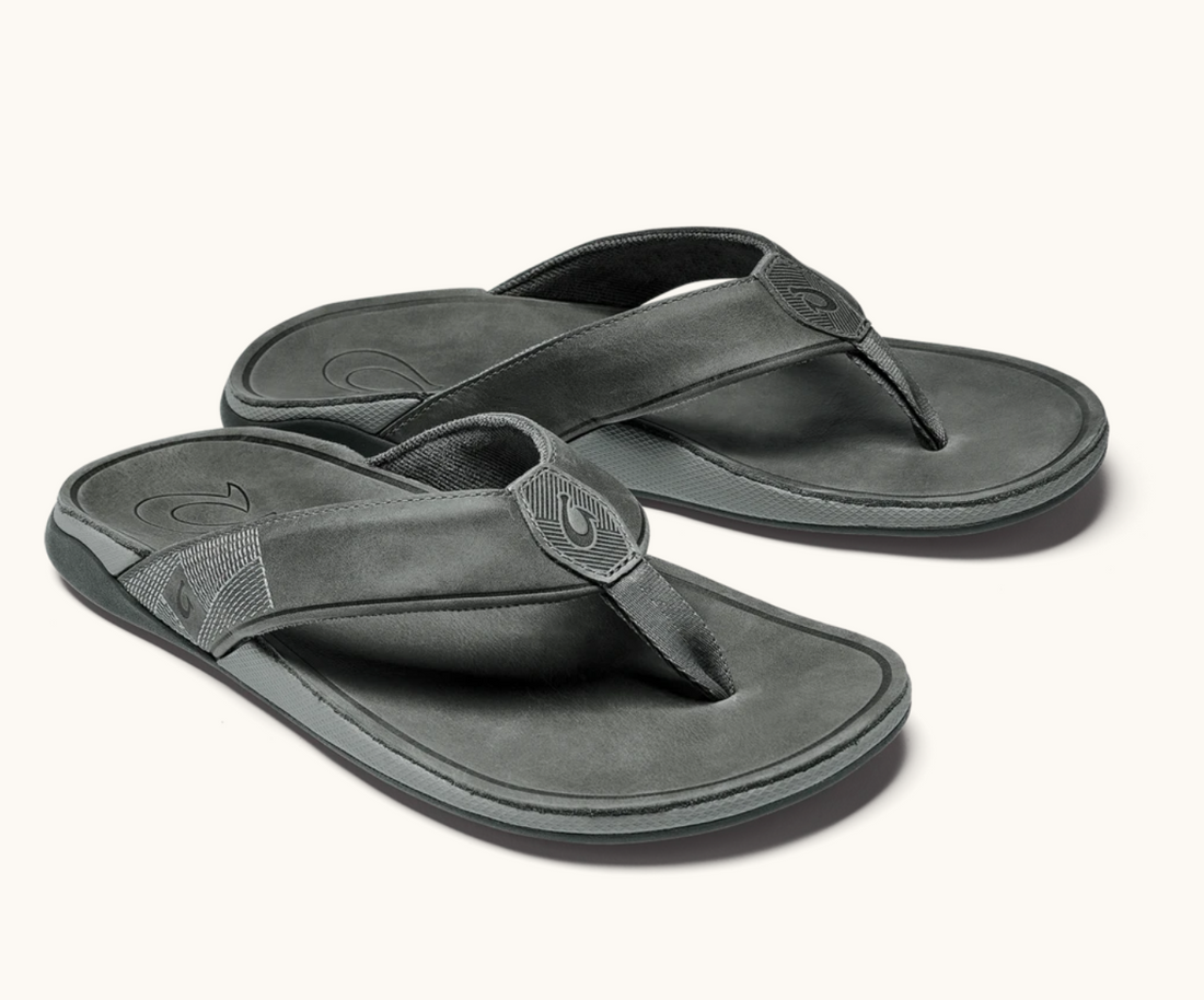OluKai Tuahine Men's Waterproof Leather Sandals
