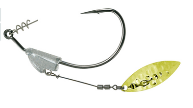Owner Flashy Swimmer Gold WillowLeaf - 2 Pack