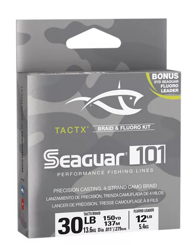 Seaguar TactX Braid & Fluoro Kit - 150 Yards - 30 lb.