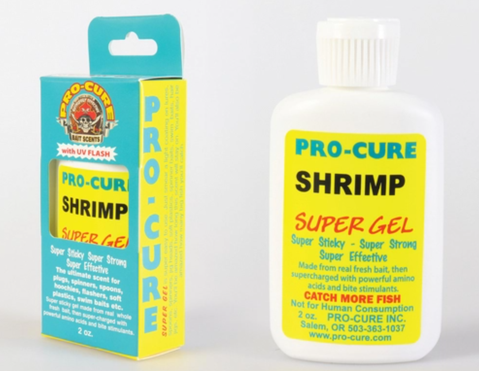 Pro-Cure Super Gel Fish Attractant - Shrimp - 2oz.
