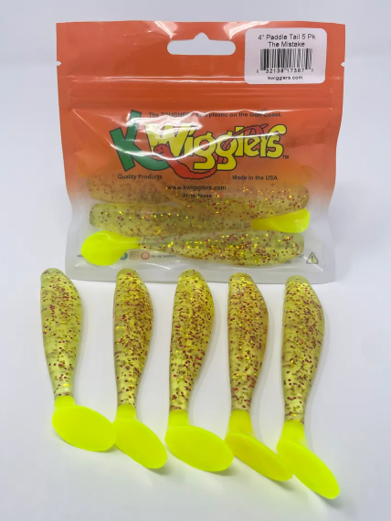 KWigglers 4 Paddle Tail – Waterloo Rods