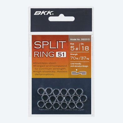 BKK Split Ring-51 Stainless Steel Split Rings