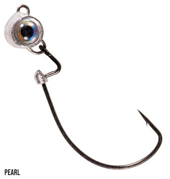 Z-Man Texas Eye Finesse Jigheads - (1/8 oz) Pearl