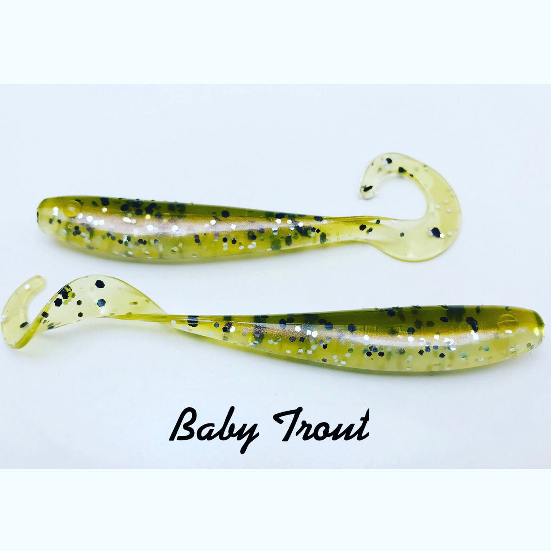 A.M. Fishing - Garlic Infused Soft Plastics 4in - 8pk / Rootbeer Shart