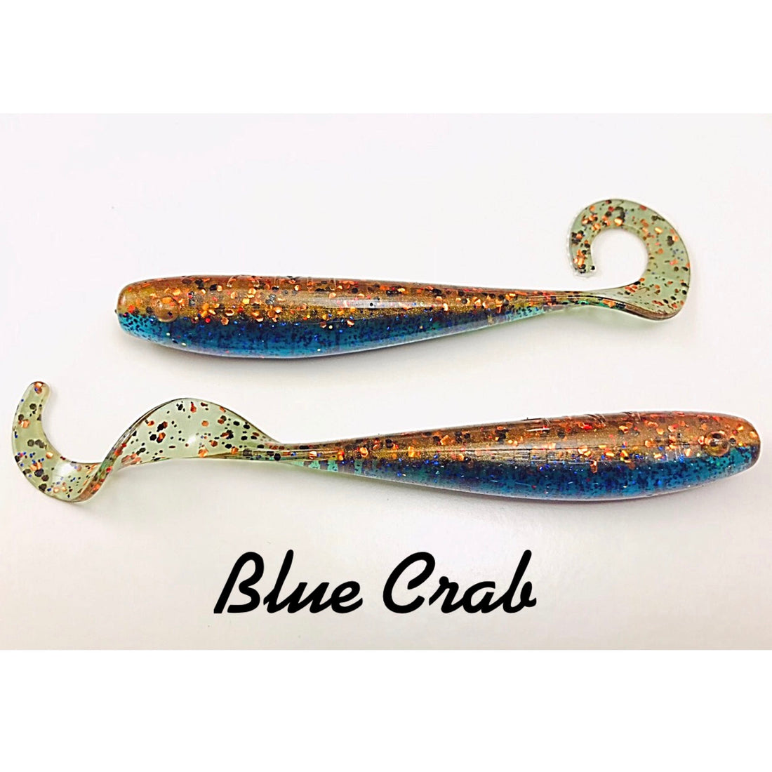 A.M. Fishing - Garlic Infused Soft Plastics 4in - 8pk / Blue Crab